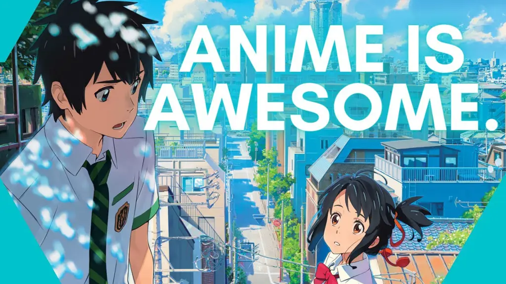 Menikmati Anime Seseorang yang sedang asyik menonton anime di layar komputer