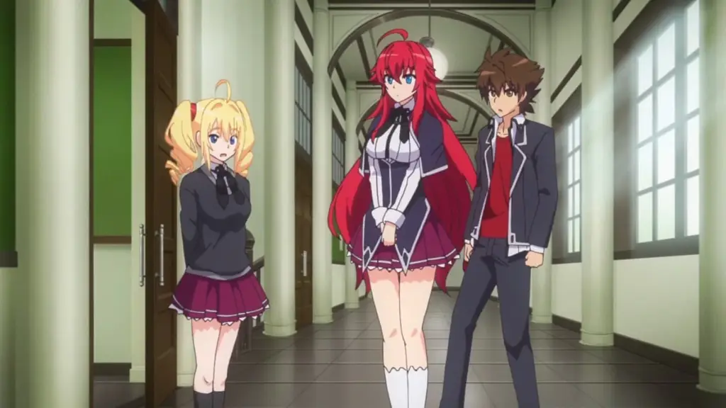 Para Karakter Utama dan Pendukung Karakter-karakter di High School DxD