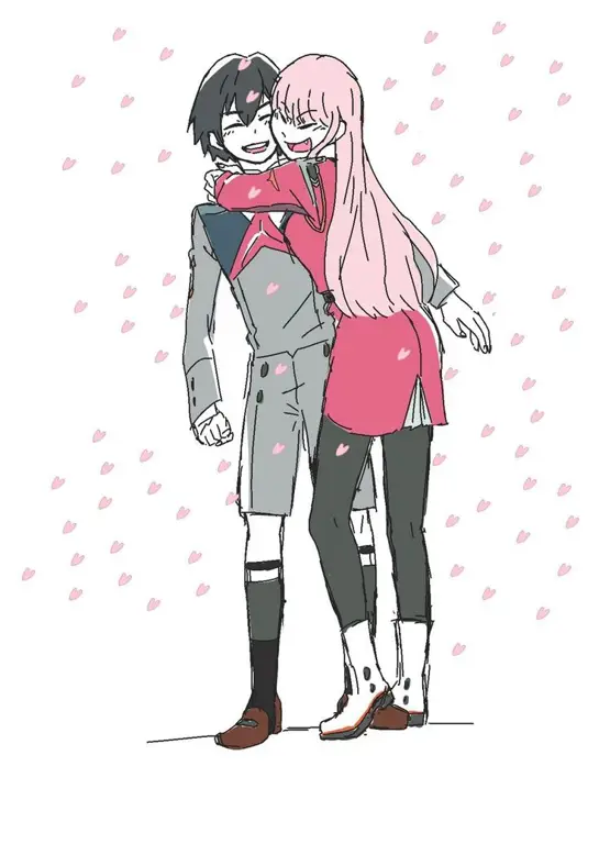 Ikatan Persahabatan dan Romansa Hubungan antar karakter di Darling in the Franxx