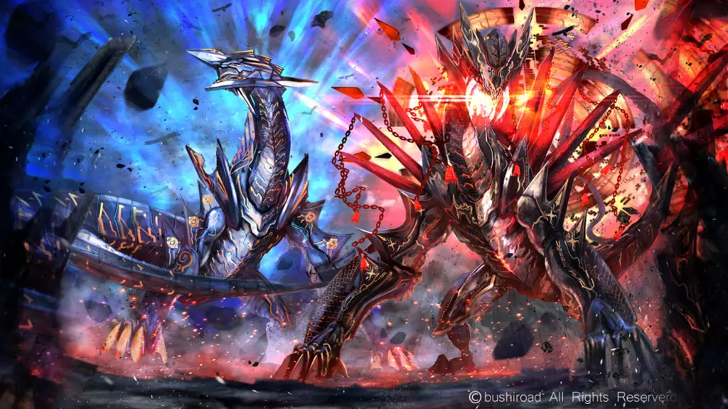 Momen menegangkan dalam pertarungan kartu Cardfight!! Vanguard Adegan pertarungan kartu dalam anime Cardfight!! Vanguard