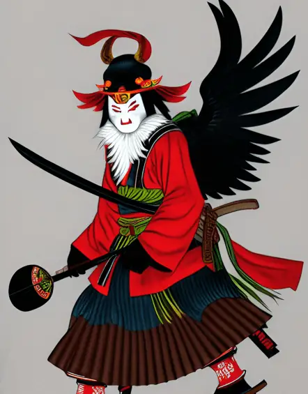 Ilustrasi makhluk-makhluk mistis dalam anime Makhluk mitologi Jepang dalam anime horor spiritual
