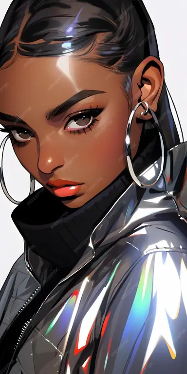 Ilustrasi gadis anime yang beragam Ilustrasi gadis anime