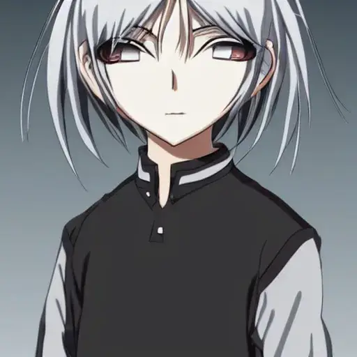 Ilustrasi karakter anime yang menunjukkan emosi melalui mata Karakter anime dengan ekspresi mata yang kuat