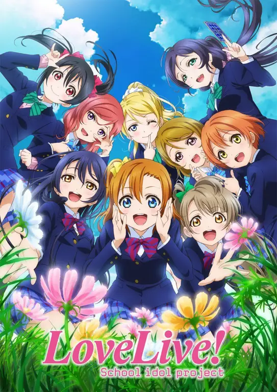 Kehidupan sehari-hari karakter dalam anime Seiren Ilustrasi kehidupan sekolah anime
