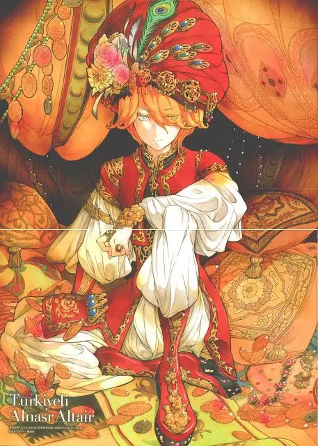 Intrik Politik di Istana Adegan intrik politik di anime Shoukoku no Altair