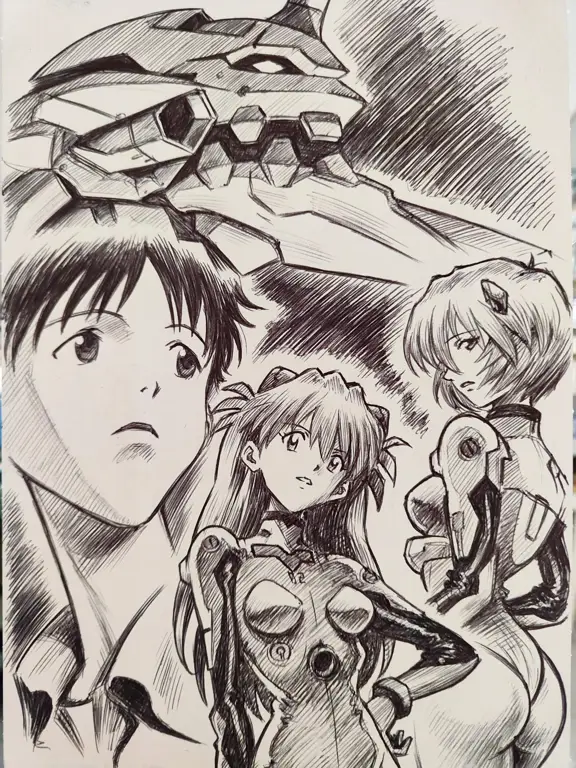 Robot-robot keren dalam anime bergenre Mecha Gambar robot-robot raksasa dari anime Mecha