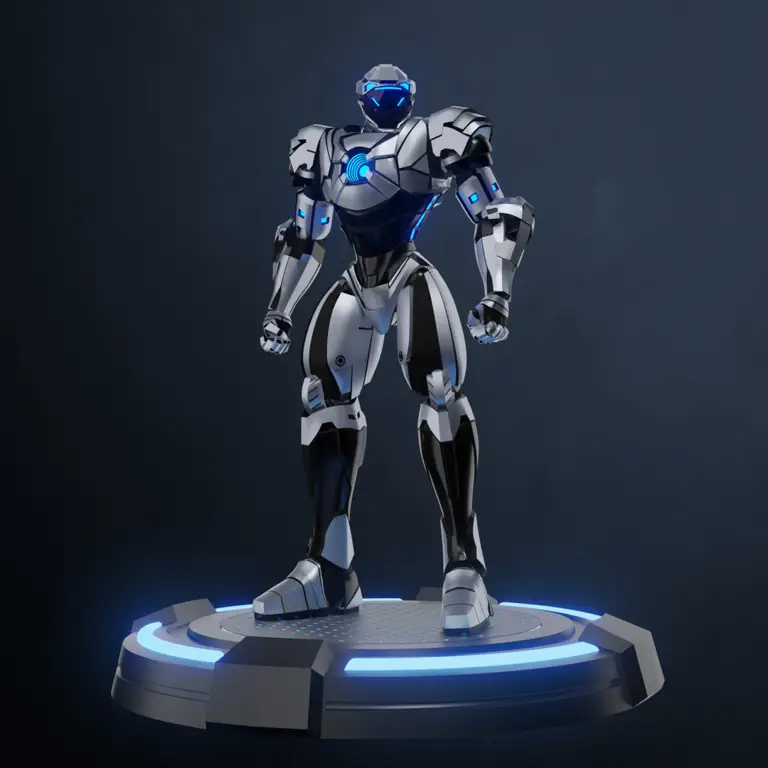 Contoh Anime Sci-Fi Robot-robot futuristik dalam anime sci-fi