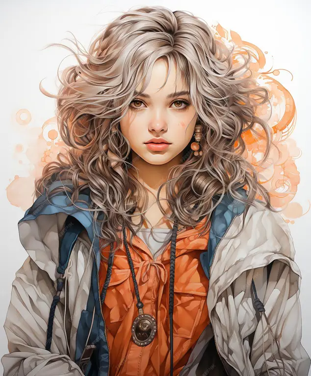 Contoh karakter perempuan dalam anime josei Ilustrasi karakter perempuan dewasa dalam anime josei