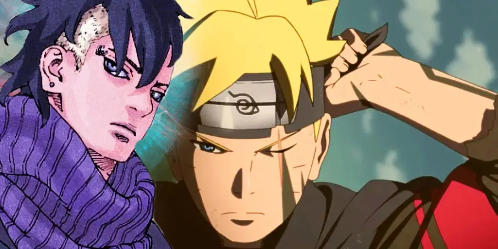 Boruto dan Kawaki, dua karakter penting dalam anime Gambar Boruto dan Kawaki