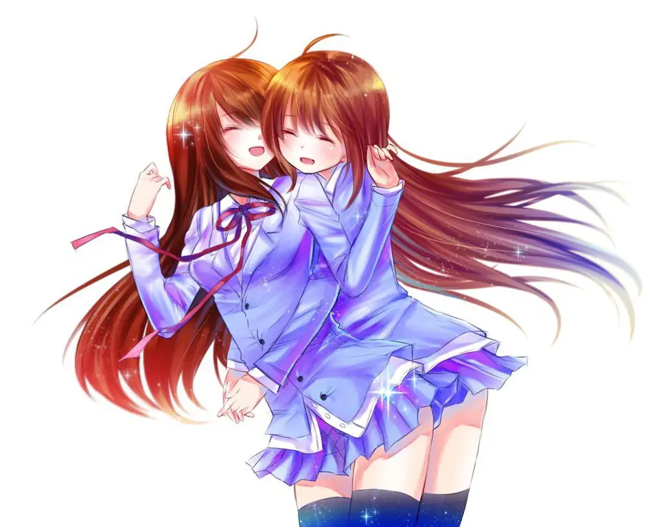 Menikmati Anime Bersama Teman Gambar sekelompok teman menonton anime bersama