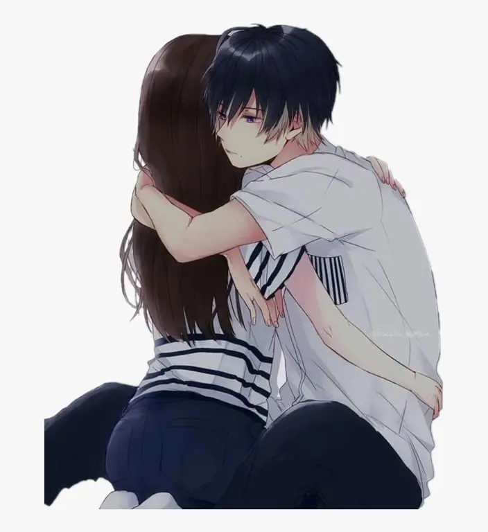 Pasangan Anime Romantis Gambar pasangan anime romantis