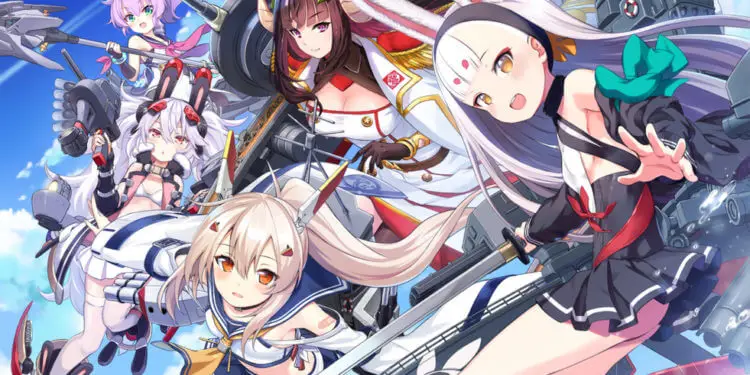 Karakter-karakter utama dalam anime Azur Lane Ilustrasi karakter-karakter dalam Azur Lane