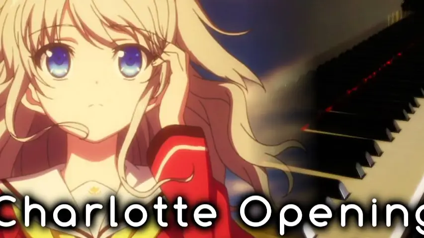 Lembaran Musik Anime Charlotte Gambar lembaran musik anime Charlotte