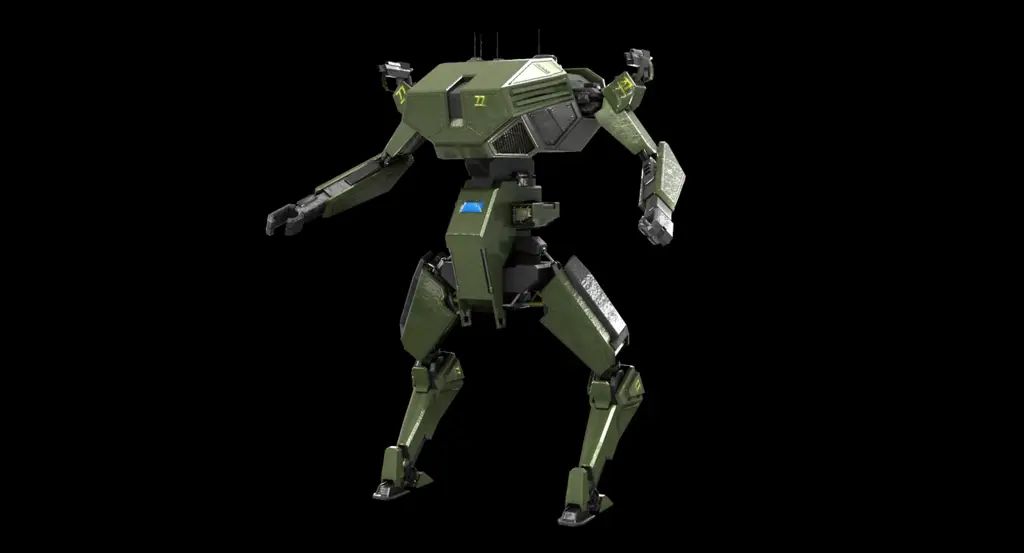 Adegan pertempuran robot mecha di anime Cross Ange