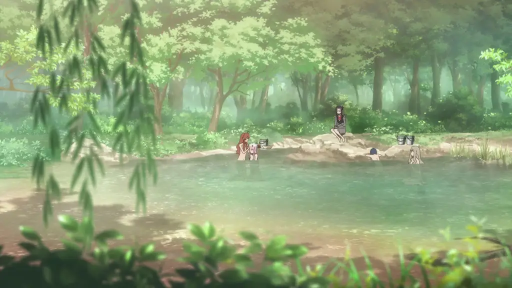 Gambar pemandangan alam di Darling in the Franxx