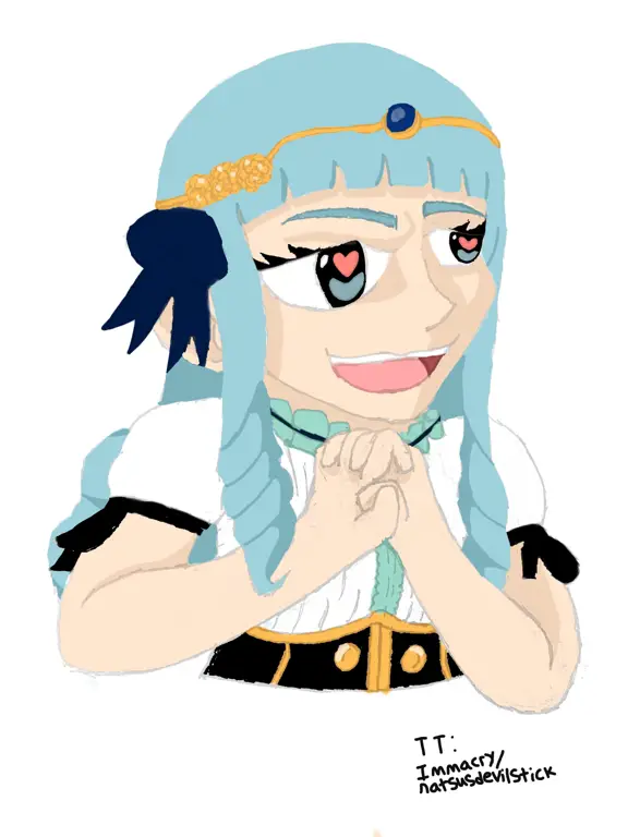 Ilustrasi karakter Fairy Tail Gambar fanart karakter Fairy Tail