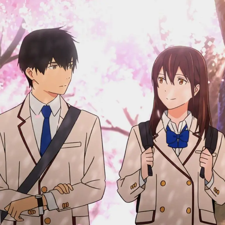 Poster film anime Poster Anime I Want to Eat Your Pancreas