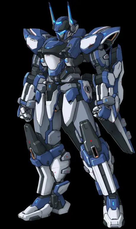 Mecha robot keren di Knights & Magic Gambar mecha robot dari anime Knights & Magic