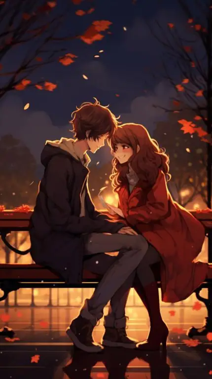 Anime Romantis Terbaru Pasangan anime dalam adegan romantis