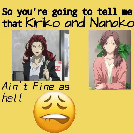Gambar meme yang menggunakan frasa Nande Koko
