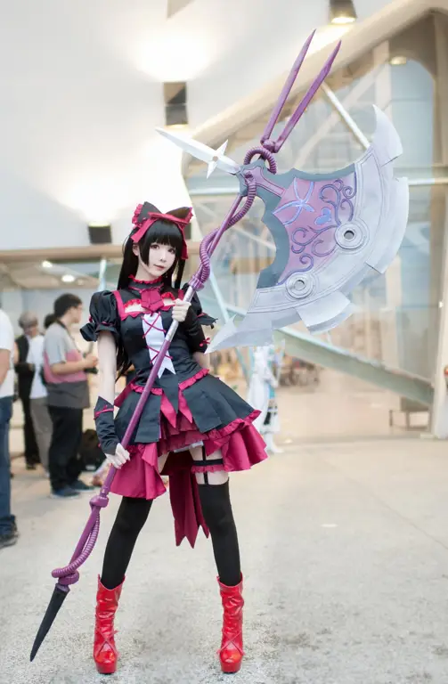 Menikmati Anime Gambar seseorang menonton anime